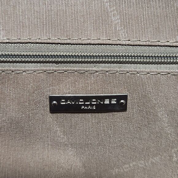 David Jones Paris Backpack Pink Faux Leather Beautiful Excellent Condition - Picture 8 of 12